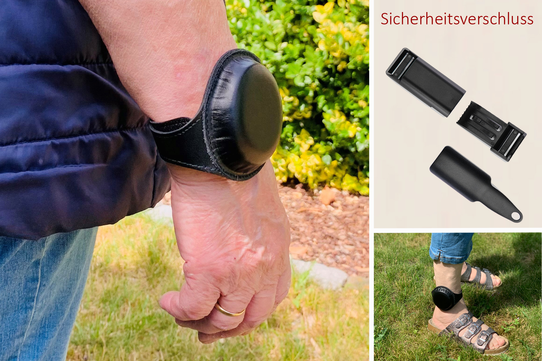 OtiomPro: Senioren Ortung mit Spezial-Armband bei Demenz | incl. App+SIM, wasserfest | Indoor-Ortung | KSV